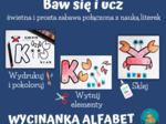 ALFABET - WYCINANKA - PLANSZE KLASOWE - DO ZROBIENIA WSPÓLNIE Z GRUPA