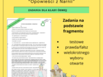 Czytanie ze zrozumieniem: "Opowieści z Narnii"