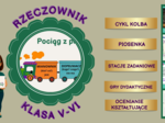 Rzeczownik -scenariusze , karty pracy, stacje zadaniowe (kl. V-VI)