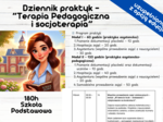 Dziennik praktyk - “Terapia Pedagogiczna i socjoterapia” 180 h