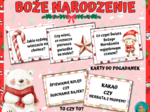BOŻE NARODZENIE- ŚWIĄTECZNY ZESTAW - PLANSZE i ZABAWY