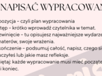 Jak napisać wypracowanie? - instrukcja