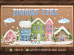 ZIMOWY CZAS - Dekoracja na okna - Gazetka Szkolna