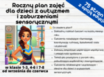 Roczny plan zajęć dla dzieci z autyzmem i zaburzeniami sensorycznymi w klasie 1-3 i 4-8 - wychowanie fizyczne - sprawność ruchowa