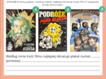 Podróże Pana Kleksa - karta pracy po obejrzeniu filmu