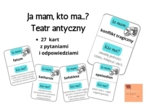 Ja mam... Kto ma? Teatr antyczny