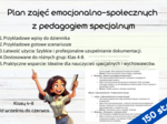 Plan zajęć emocjonalno-społecznych z pedagogiem specjalnym - dla klas 4-8