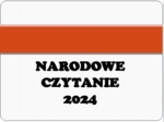 Narodowe Czytanie - gotowa prezentacja PowerPoint