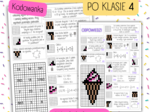 POWTÓRZENIE MATERIAŁU PO KLASIE 4 - kodowanka/bloksy