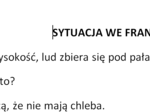 Drama - rewolucja francuska