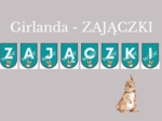 Girlanda dla grupy ZAJĄCZKI