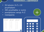 Dodawanie liczb dziesiętnych dodatnich i ujemnych | matematyka | 26 kolumn