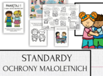 Standardy Ochrony Małoletnich - plakat + obrazki