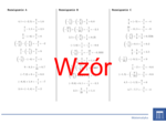 Dodawanie i odejmowanie liczb wymiernych | matematyka | 26 kolumn