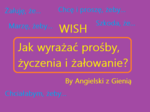 WISH - materiał do druku i samodzielnego wypełniania (z odpowiedziami)