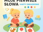 Karty obrazkowe: "Moje pierwsze słowa"