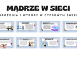 Edukacja Zdrowotna, Godzina wychowawcza- Mądrze w sieci– zagrożenia i wybory w cyfrowym świecie– kl 6- 17 SLAJDÓW PDF