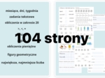 ZADANIA z matematyki dla KLASY 1,2 - 104 strony