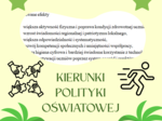 Innowacja pedagogiczna 2025/2026 - wpisuje się w kierunki Polityki Oświaty! 4 - 8 SP