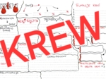 Krew - sketchnotka