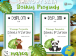 Światowy Dzień Dzikiej Przyrody. Dzika przyroda. Kolorowanki, Dyplomy. Odznaki
