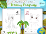 Światowy Dzień Dzikiej Przyrody. Dzika przyroda. Kolorowanki, Dyplomy. Odznaki