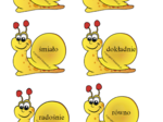 Gramatyczne ślimaki – utrwalanie gramatyki
