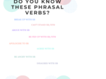Phrasal verbs dział człowiek/ frazale/ angielski/ egzamin ósmoklasity