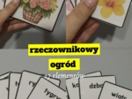"Rzeczownikowy ogród" - gra dydaktyczna rodzaje rzeczowników