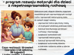 „Ruch i samodzielność” – program rozwoju motoryki dla dzieci z niepełnosprawnością ruchową