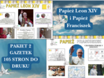 🕊️ Pakiet dwóch gazetek edukacyjnych: Papież Leon XIV i Papież Franciszek🕊️