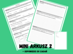 Mini arkusz egzaminacyjny 2 – egzamin ósmoklasisty (8 zadań)