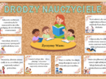 📚✨ Gazetka na Dzień Nauczyciela – 37 stron A4|Duży plakat w zestawie| 9 planszy z życzeniami ✨📚