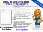 Terapia Pedagogiczna – Wpisy do Dziennika - Przedszkole Zerówka