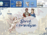 Barok i sarmatyzm - prezentacja historia klasa 6