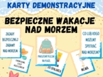 Ilustracje - BEZPIECZNE WAKACJE NAD MORZEM