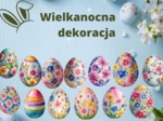 Wielkanocne pisanki dekoracja dwustronna