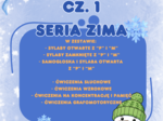Ćwiczenia sylabowe cz. 1 Seria Zima