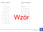 Dodawanie wielomianów | matematyka, algebra | 26 kolumn