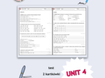 Together 4 Unit 4 - kartkówki i test do działu