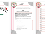 Christmas booklet - zadania świąteczne z języka angielskiego dla klas 7-8