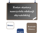 Zestaw startowy nauczyciela edukacji obywatelskiej