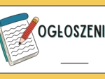 Ogłoszenie