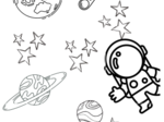 Kolorowanka KOSMOS xxl 3 - 9 części