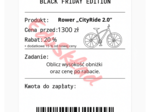 ⭐53 PARAGONY MATEMATYCZNE – BLACK FRIDAY EDITION (różne poziomy trudności / podwójne rabaty/ zamiast kartkówki)