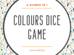 Colours dice game