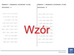 Dodawanie i odejmowanie wielomianów (liczby dziesiętne) | matematyka, algebra | 26 kolumn