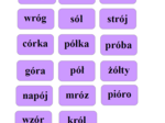 Gra typu memory – utrwalanie ortografii