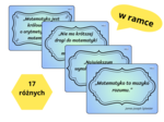 Matematyczne cytaty – 17x3 kart inspirujących – wersja pełna i ekonomiczna do wydruku