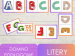 Domino podłogowe - litery